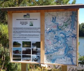 Watershed Assoc. of Tellico Lake-Heron Island Kiosk-2014